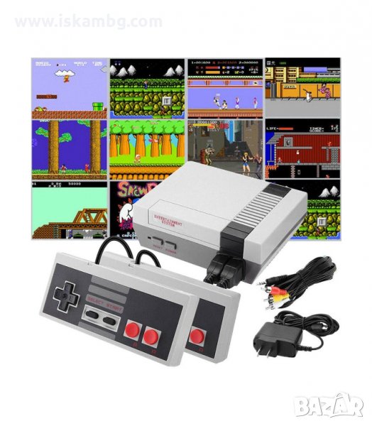 РЕТРО КОНЗОЛА CLASIC MINI С ВГРАДЕНИ 620 ИГРИ - код 2616, снимка 1