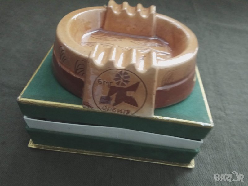 Рекламен пепелник БМТ  "Орбита", снимка 1