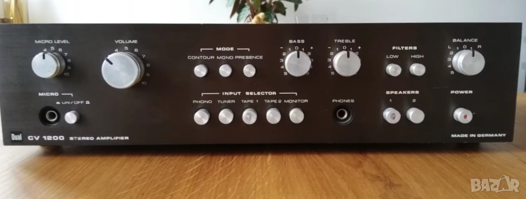 Продавам усилвател Dual CV-1200, снимка 1