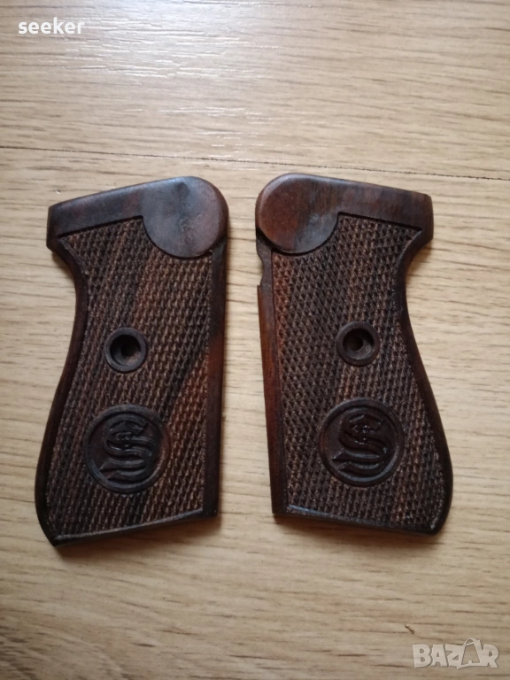 Дървени чирени за пистолет JP Sauer & Sohn 38H, снимка 1