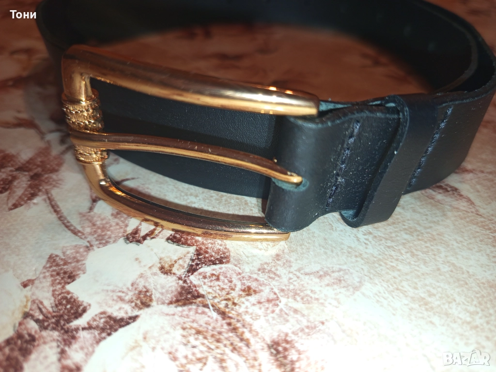 RL Нов Дамски Колан Изцяло от Естествена Кожа 105см, снимка 1