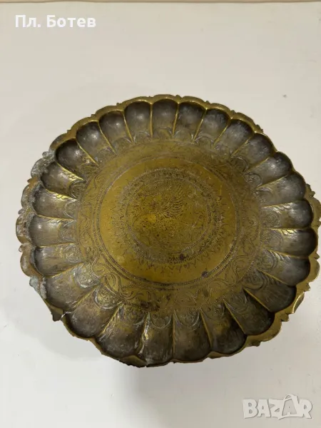 Старо бронзово изделие, купа, снимка 1