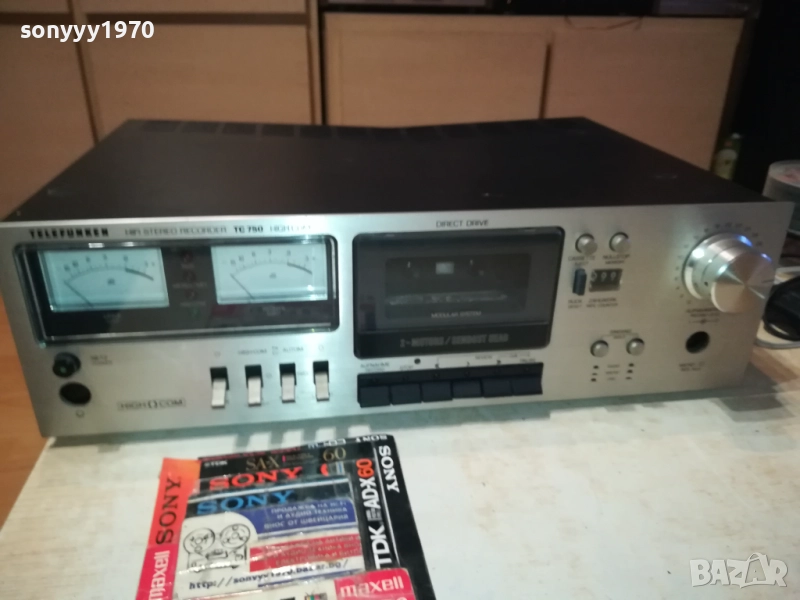 TELEFUNKEN TC 750 HIGH COM DECK 2 MOTORS-ВНОС SWISS 2009252202, снимка 1