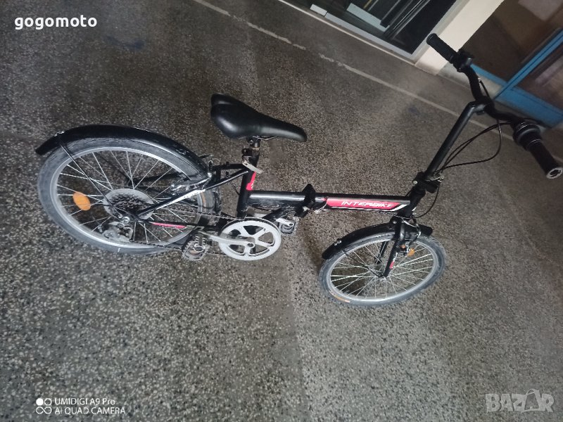 КАТО НОВО двойно сгъваемо алуминиево колело, MADE IN GERMANY,сгъваем велосипед, пони, балканче,, снимка 1