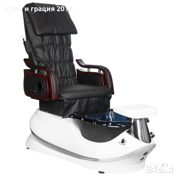 Стол за спа педикюр - масаж AS-261 - черено и бяло, снимка 1