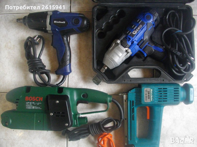 ЗА ЧАСТИ/ЗА РЕМОНТ-Електрически Гайковерт Einhell/GEKO, снимка 1