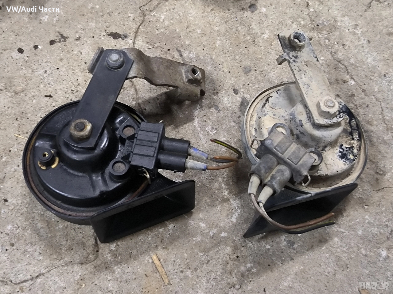 Комплект клаксони за Фолксваген Ауди Сеат Шкода VW Audi Seat Skoda VAG, снимка 1