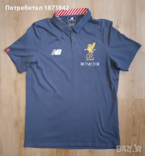 Тениска на Ливърпул/Liverpool 125 years, снимка 1