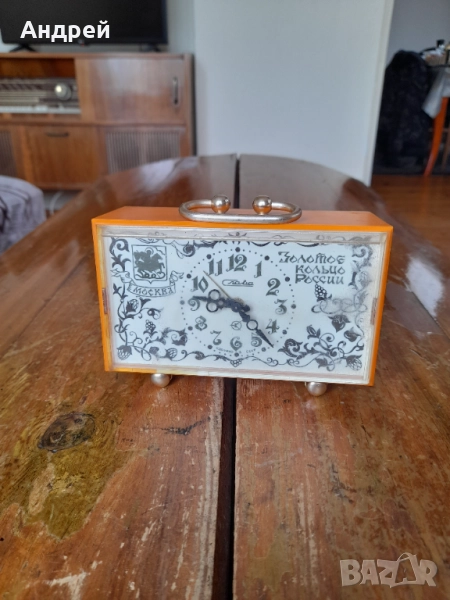 Настолен часовник,будилник СЛАВА,SLAVA #16, снимка 1