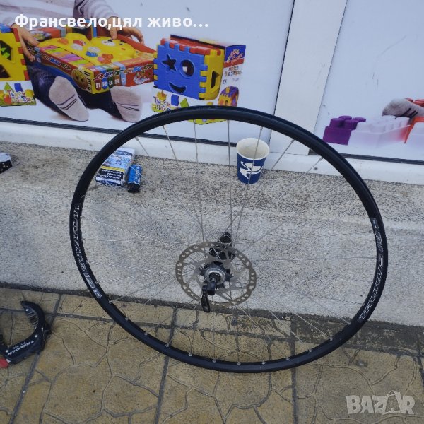 28 цола капла за велосипед колело deore с диск център лоок , снимка 1