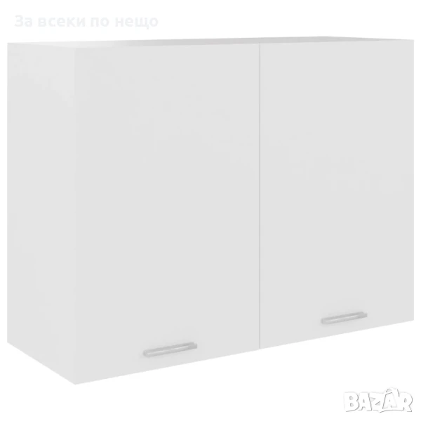 Висящ Шкаф, Бял, 80x31x60 См, ПДЧ Код P807, снимка 1