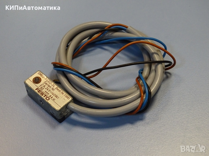 Индуктивен сензор Festo SMEO-1-LED-24 proximity switch, снимка 1
