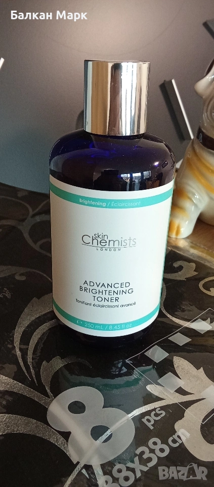 Тонер за лице SkinChemists London Advanced Brightening – 250 ml ✨, снимка 1