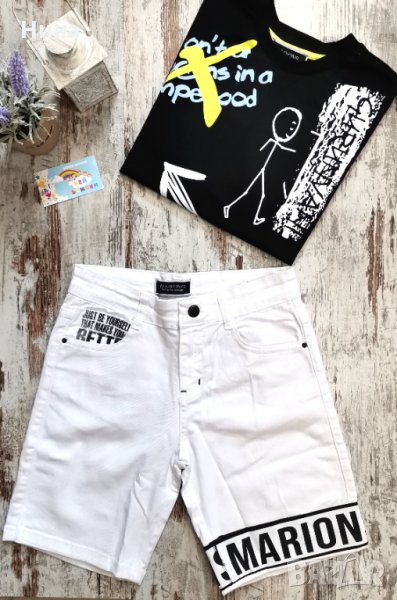 Бели дънки Marions , снимка 1