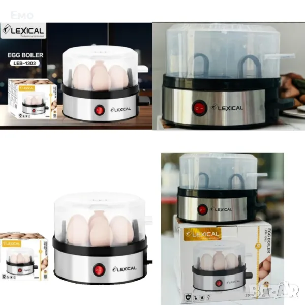 Яйцеварка - Lexical LEB-1303 - Гаранция: 12 месеца , снимка 1