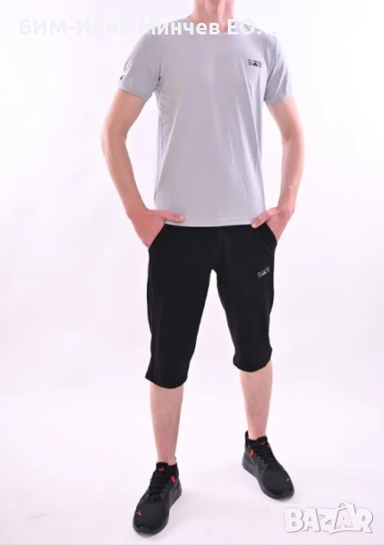  Български Мъжки Летен Спортен Комплект Тениска + Къси Панталони № 1200-3, снимка 1
