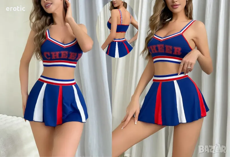 Еротично бельо секси костюм на мажоретка - Код: К1155, снимка 1