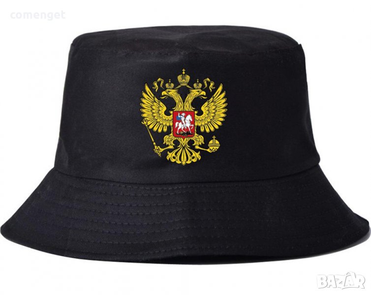 НОВО! Шапки, тип bucket hat РУСИЯ / РОССИЯ! Четири цвята., снимка 1