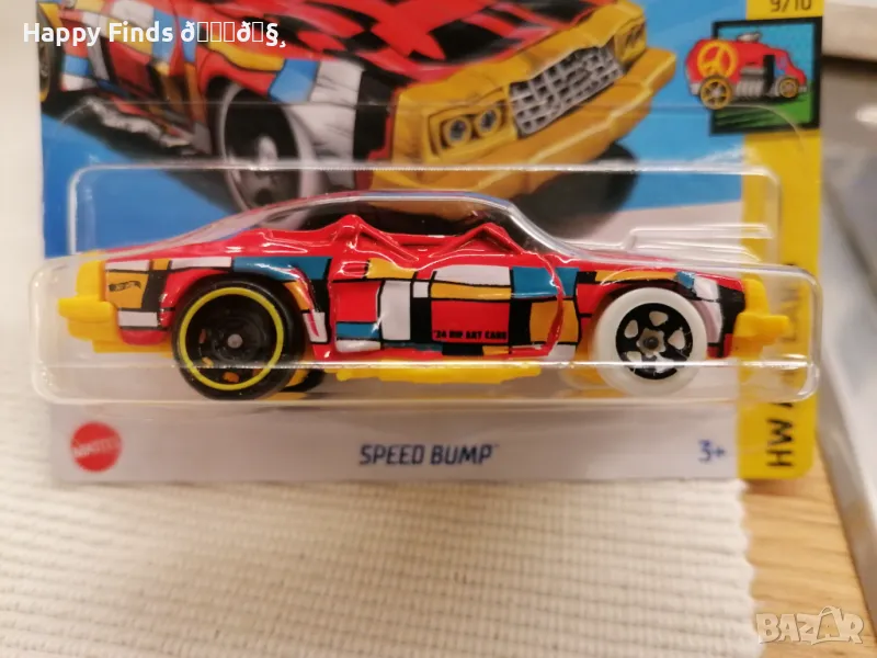 💕🧸 Hot Wheels Speed Bump HW Art Cars, снимка 1