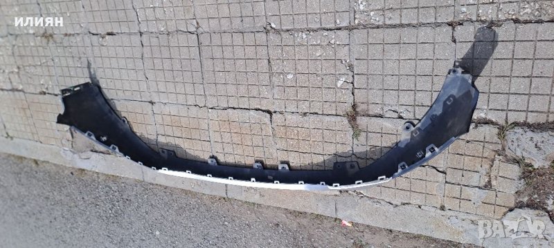 Спойлер за предна броня със сива лайсна за Peugeot 2008 2020 2021 2022 9828077580, снимка 1