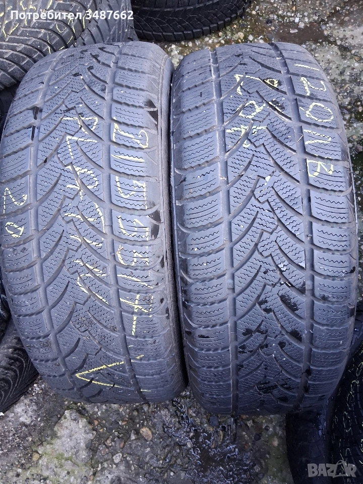 215 55 17 PLATIN 2бр зимни дот 2020г , снимка 1
