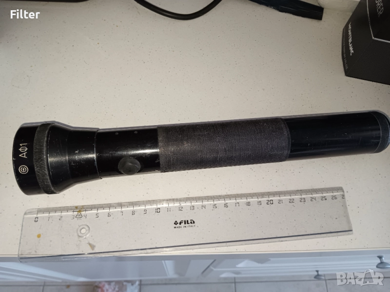 Фенер, прожектор на батерии, снимка 1