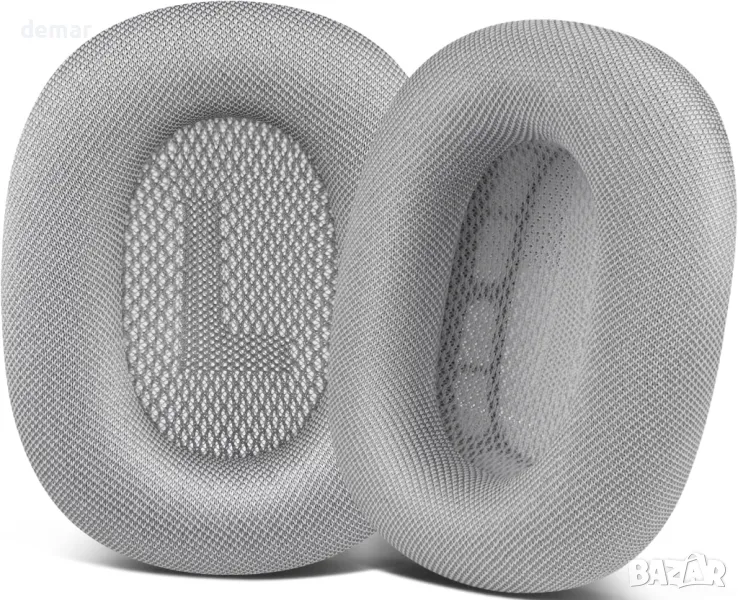 SOPROM Резервни наушници за слушалки Apple Airpods Max Over-Ear, сребристо, снимка 1