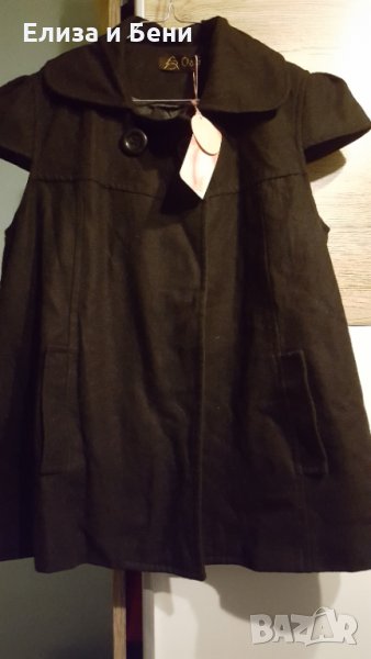 вълнено сако с буфан ръкав, снимка 1