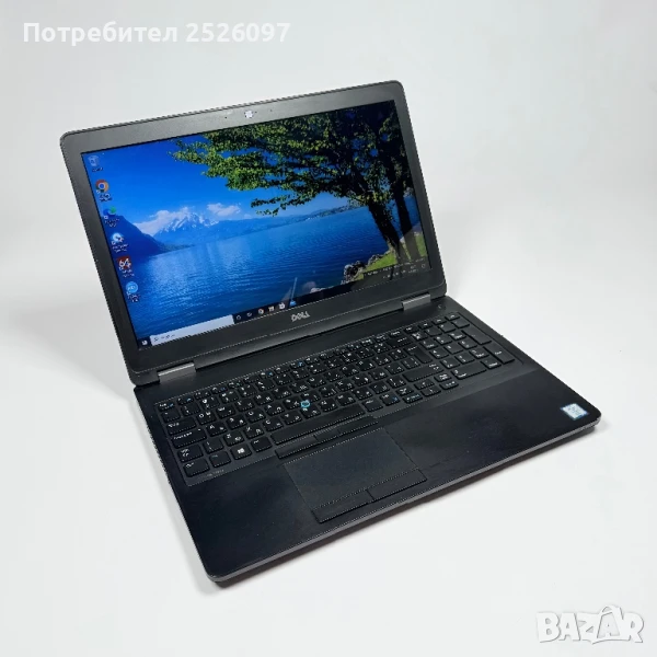 Лаптоп DELL Latitude E5570/i5-6300U/8GB RAM/256GB SSD/Подсветка, снимка 1