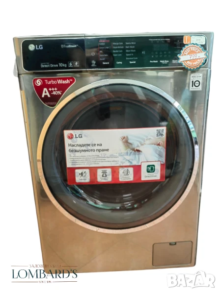  Пералня LG 10 kg. F14U1JBS6 , снимка 1