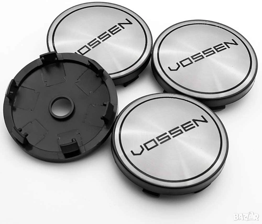 4 броя централни капачки за джанти Vossen 60мм, снимка 1