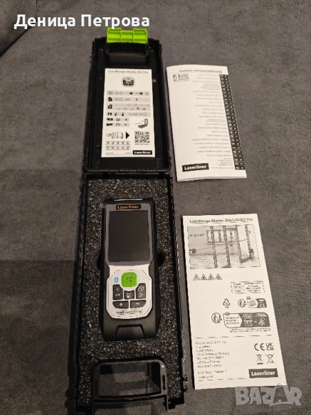 Лазерна ролетка Laserliner Master Gi7 Pro, зелен лъч, снимка 1
