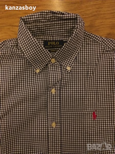 polo ralph lauren - страхотна мъжка риза КАТО НОВА, снимка 1