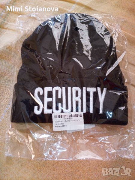 Шапка с бродиран надпис , снимка 1