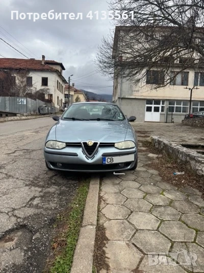 Алфа Ромео 156, газ/бензин, 2000лв, снимка 1