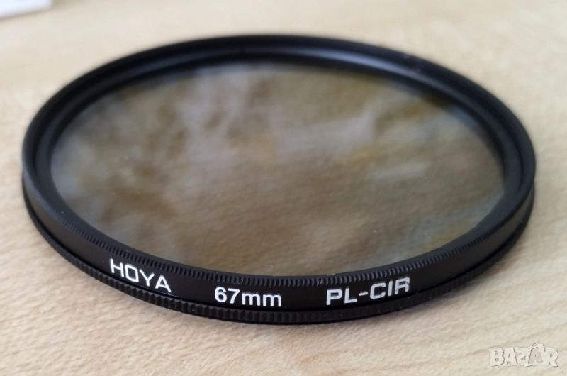 Висококачествен Поляризационен филтър HOYA за обективи на 67mm. 67мм., снимка 1