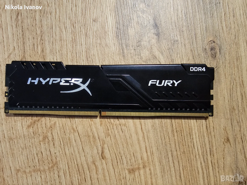 8GB DDR4 Kingston Fury 2666MHz RAM памет | CL16 | 16-18-18-39 1.2V | Тествана!, снимка 1