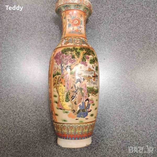 Винтидж китайска ваза, снимка 1