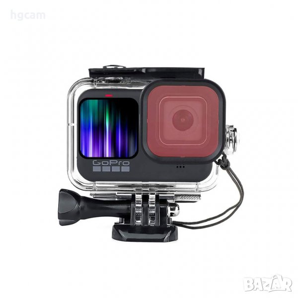Филтър за подводно снимане за GoPro Hero 9/10/11/12/13 Black, За водоустойчивия корпус, снимка 1