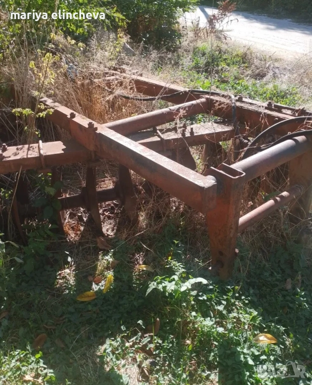 Дискова бране-навесна, с ,,пиян Кольо" отзад 2, 60 м., снимка 1