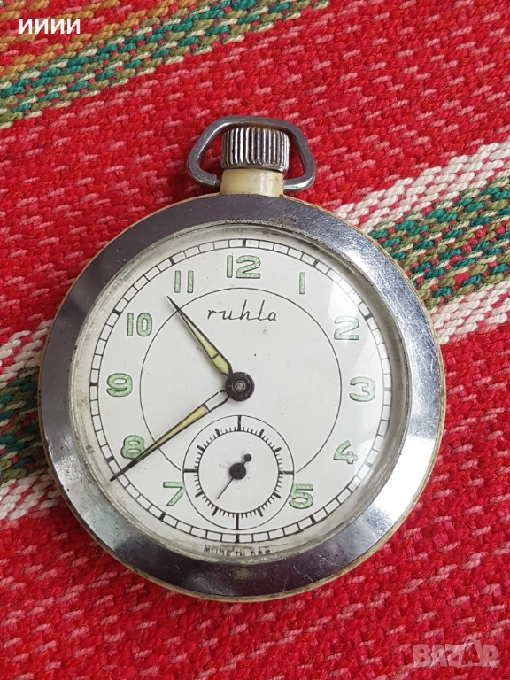 Джобен часовник Ruhla, снимка 1