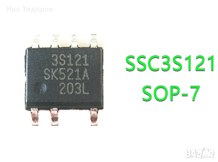 SSC3S121-TL SOP-7 SMD, снимка 1