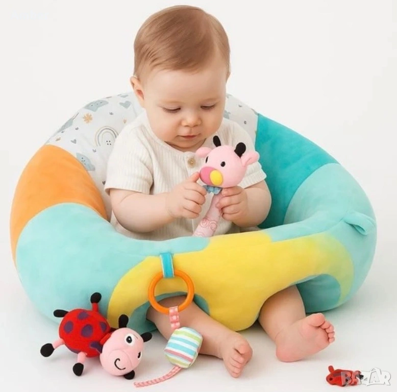 Бебешки пуф за сядане , снимка 1