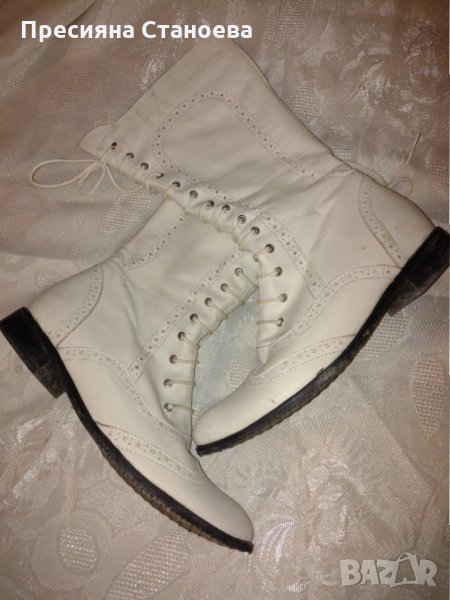 Ботуши 100 % кожа + вата отвътре , снимка 1