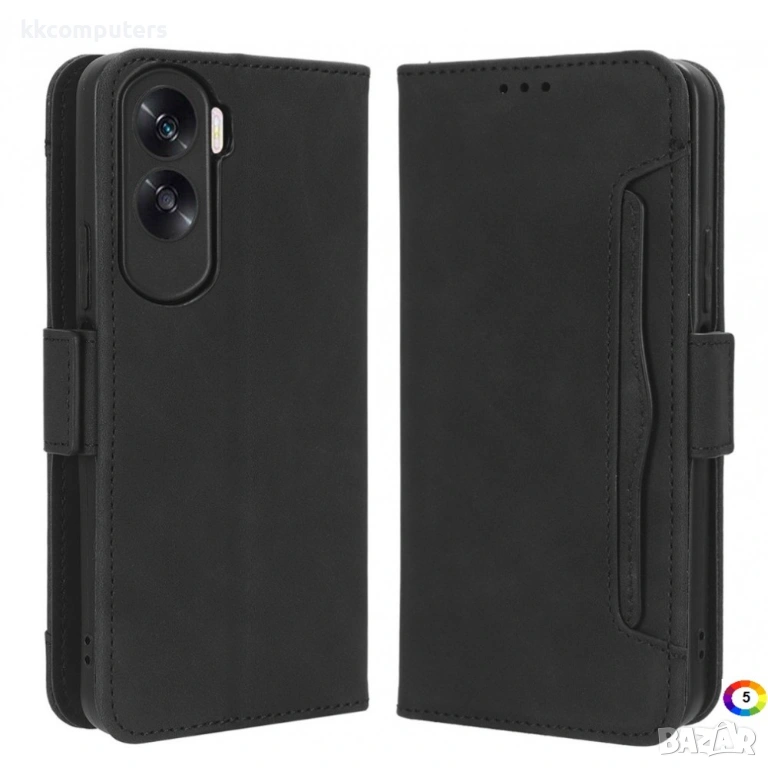 Honor 90 Lite Wallet Калъф и Протектор, снимка 1