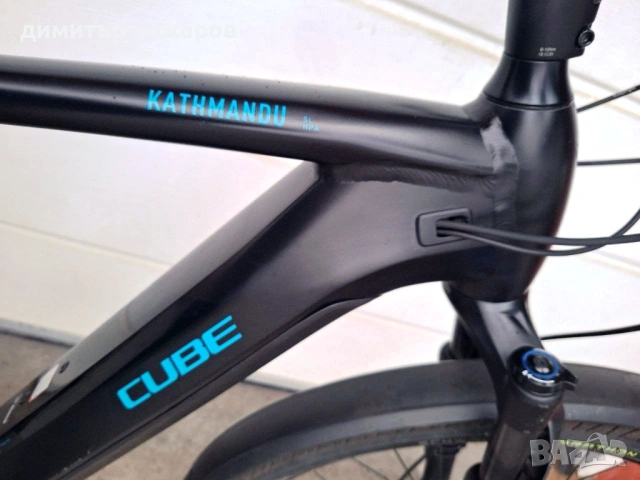 Eлектрически велосипед CUBE KATHMANDU HYBRID, снимка 7 - Велосипеди - 53999974