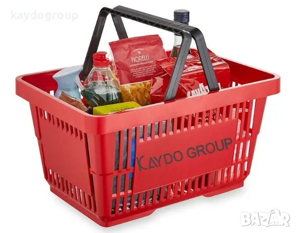 Промоция! Кошница за пазаруване - тъмно зелена 22л, търговско оборудване!, снимка 13 - Оборудване за магазин - 35966716