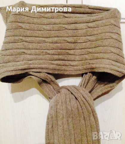 Страхотен шал GIADA Merinowolle 50% Baumwolle 50%, снимка 11 - Шалове - 38856907