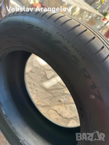 Летни гуми 225/55/17 2 бр. pirelli и 2 бр. goodyear, снимка 7 - Гуми и джанти - 55961997