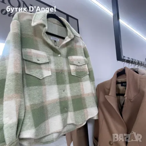 FOTEVA FASHION HOUSE връхна риза зелена, снимка 4 - Ризи - 47438601